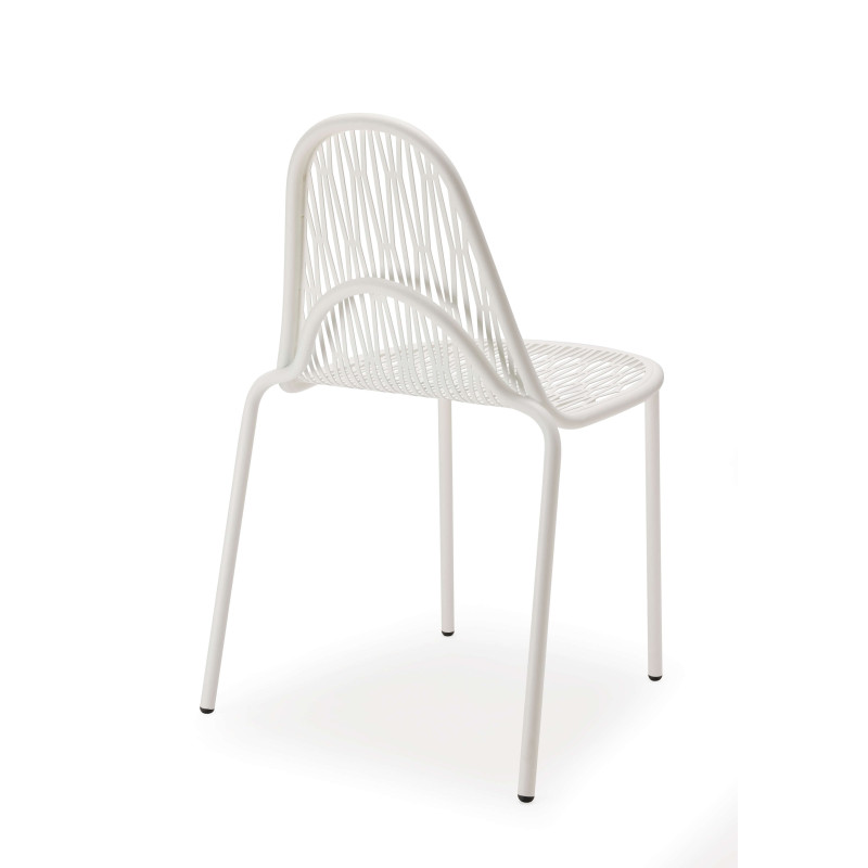 CHAISE DE TERRASSE EN MÉTAL  CONTEMPORAINE MALVASIA