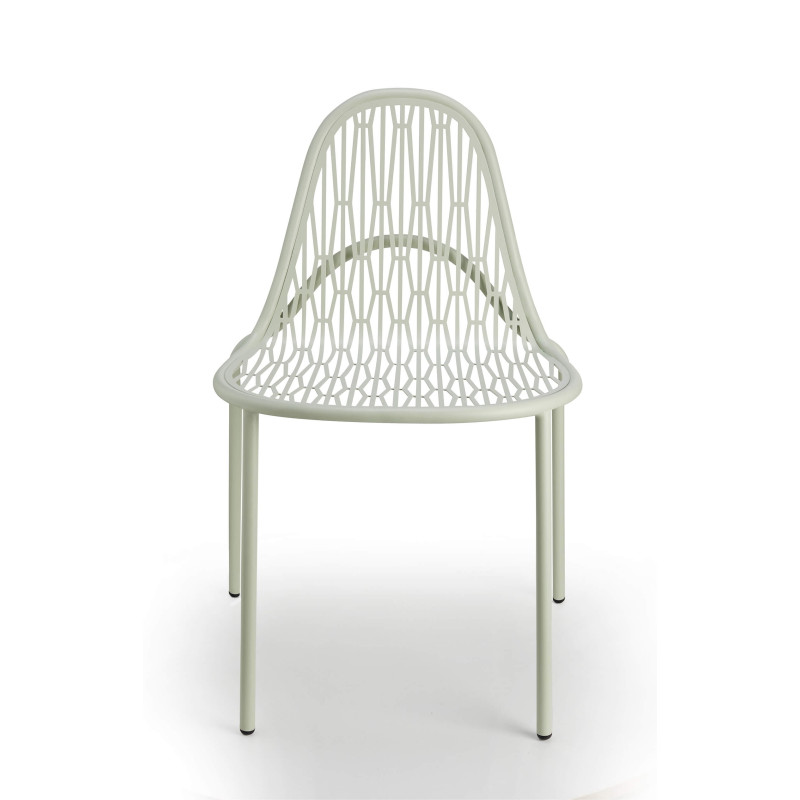 CHAISE DE TERRASSE EN MÉTAL  CONTEMPORAINE MALVASIA