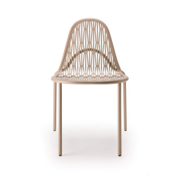 CHAISE DE TERRASSE EN MÉTAL  CONTEMPORAINE MALVASIA