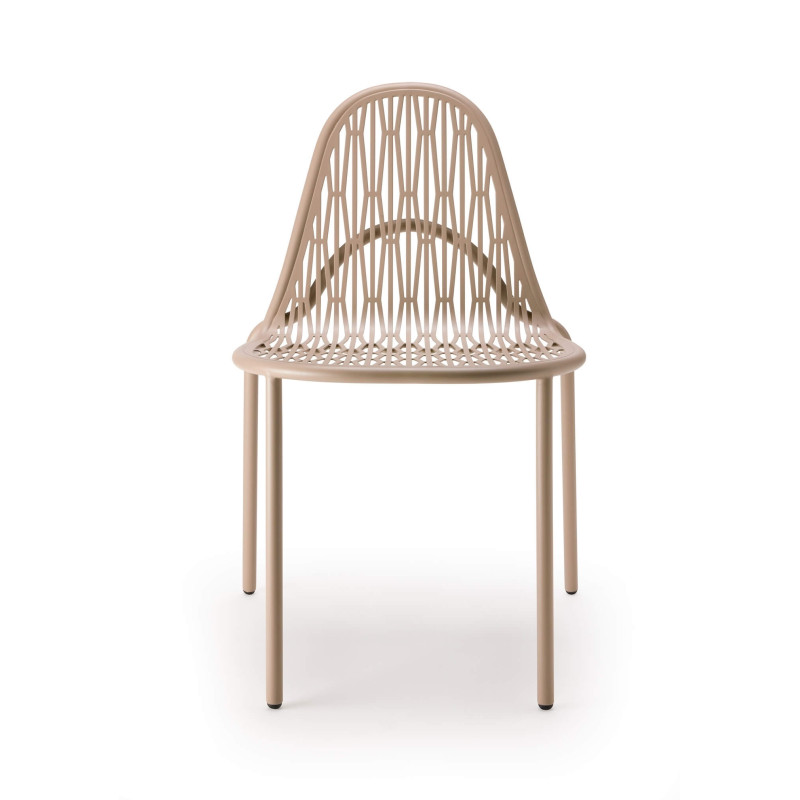 CHAISE DE TERRASSE EN MÉTAL  CONTEMPORAINE MALVASIA