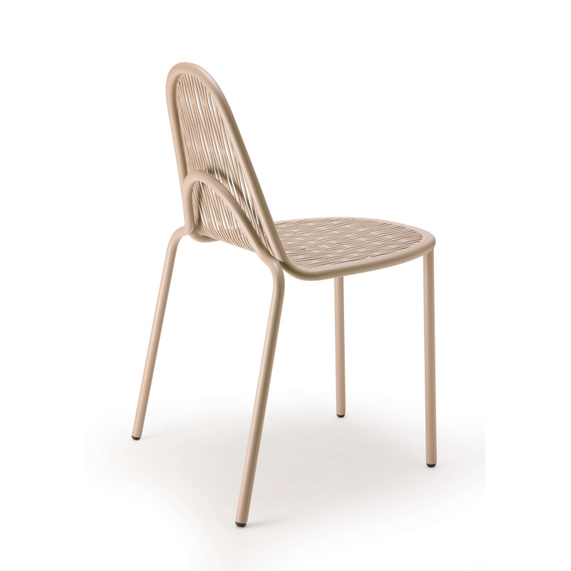 CHAISE DE TERRASSE EN MÉTAL  CONTEMPORAINE MALVASIA