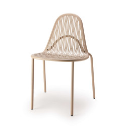 CHAISE DE TERRASSE EN MÉTAL  CONTEMPORAINE MALVASIA