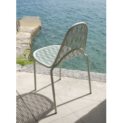 CHAISE DE TERRASSE EN MÉTAL  CONTEMPORAINE MALVASIA