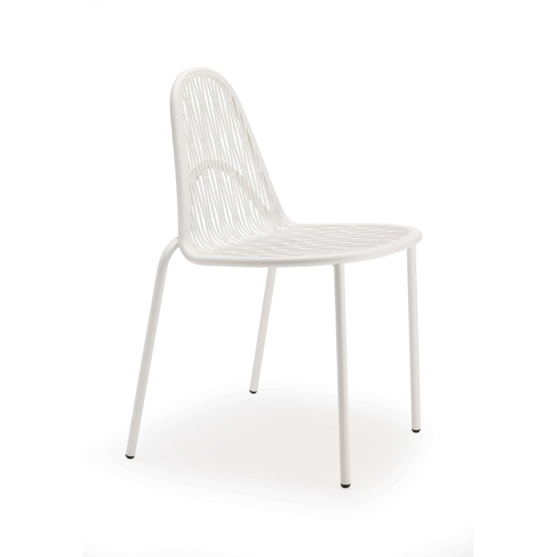 CHAISE DE TERRASSE EN MÉTAL  CONTEMPORAINE MALVASIA