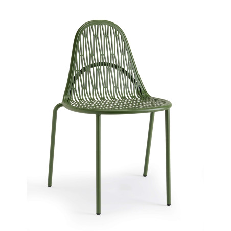 CHAISE DE TERRASSE EN MÉTAL CONTEMPORAINE MALVASIA