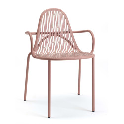 FAUTEUIL DE TERRASSE EN MÉTAL CONTEMPORAINE MALVASIA