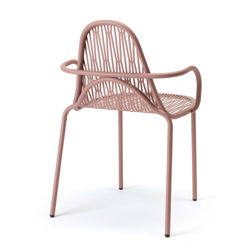 FAUTEUIL DE TERRASSE EN MÉTAL CONTEMPORAINE MALVASIA