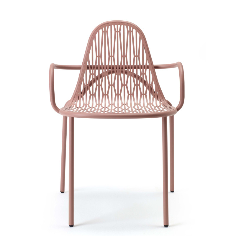FAUTEUIL DE TERRASSE EN MÉTAL CONTEMPORAINE MALVASIA