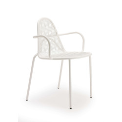 FAUTEUIL DE TERRASSE EN MÉTAL CONTEMPORAINE MALVASIA