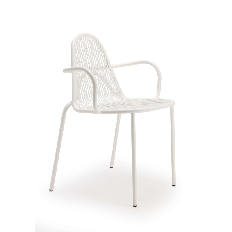FAUTEUIL DE TERRASSE EN MÉTAL CONTEMPORAINE MALVASIA
