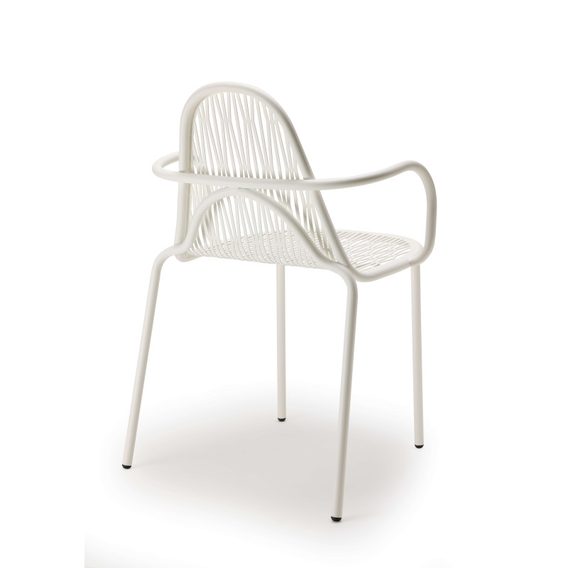 FAUTEUIL DE TERRASSE EN MÉTAL CONTEMPORAINE MALVASIA