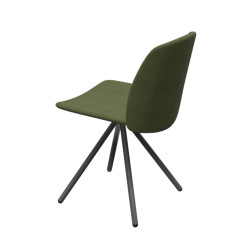 CHAISE CONTEMPORAINE PIVOTANTE TISSU FIGARO