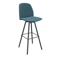 TABOURET SNACK PIVOTANT CONTEMPORAIN FIGARO 2 EN SIMILICUIR