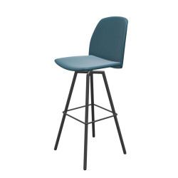 TABOURET SNACK PIVOTANT CONTEMPORAIN FIGARO 2 EN SIMILICUIR