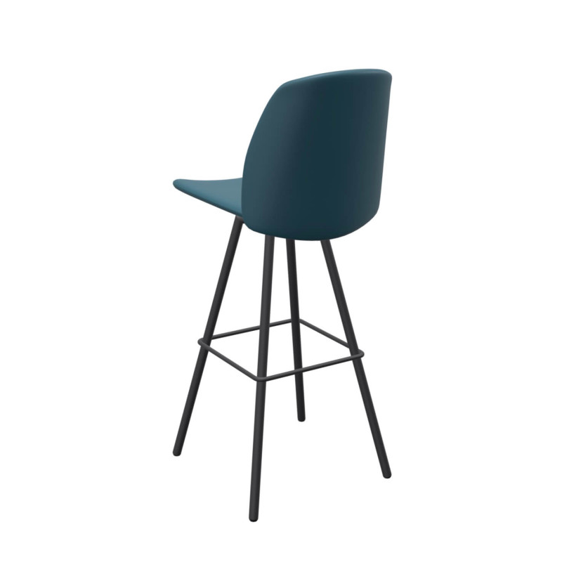 TABOURET SNACK PIVOTANT CONTEMPORAIN FIGARO 2 EN SIMILICUIR