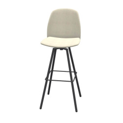 TABOURET SNACK PIVOTANT CONTEMPORAIN FIGARO 2 EN TISSU