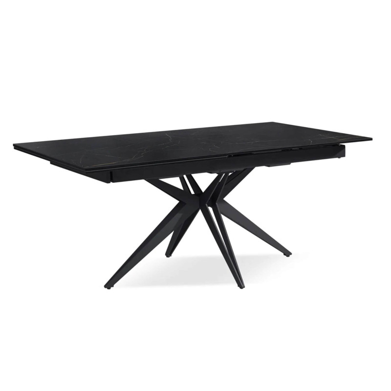 TABLE DE SALLE À MANGER EN CÉRAMIQUE EXTENSIBLE MUGUET