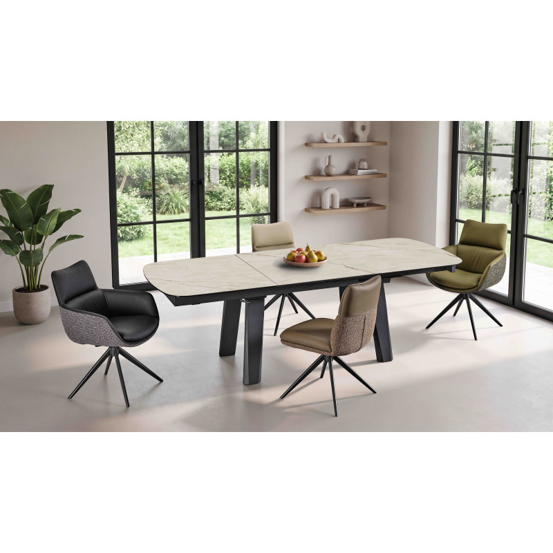 TABLE EN CÉRAMIQUE SUPER EXTENSIBLE MADRID A