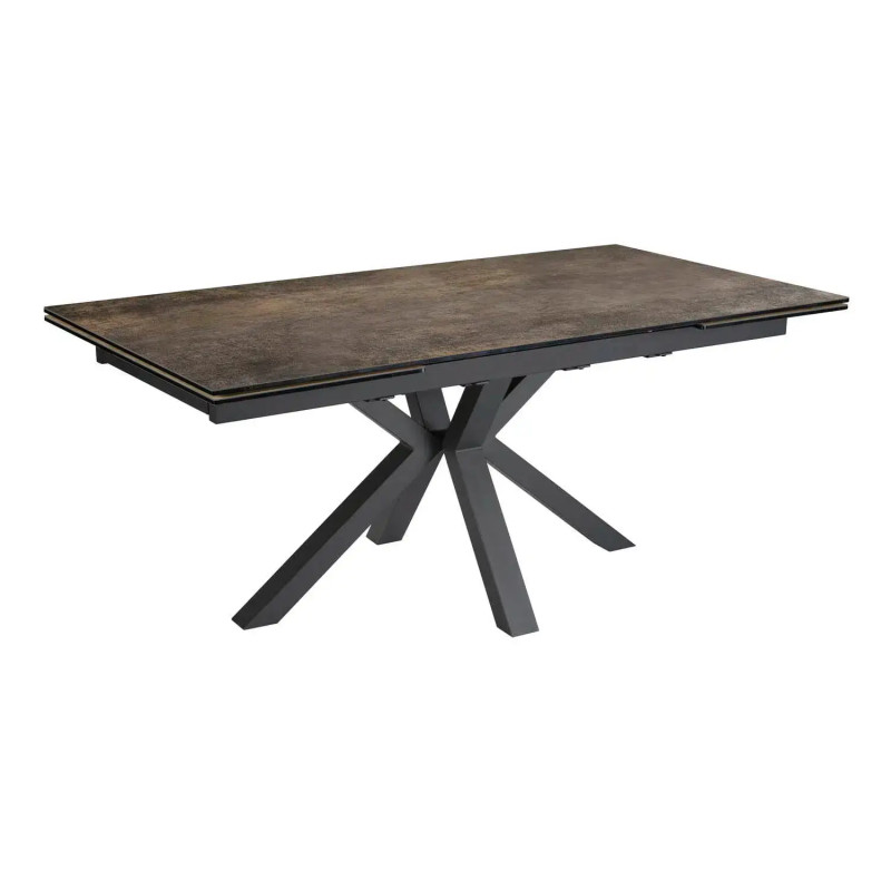TABLE DE SALLE À MANGER EN CÉRAMIQUE MODERNE TOURNESOL
