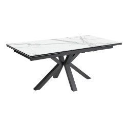 TABLE DE SALLE À MANGER EN CÉRAMIQUE MODERNE TOURNESOL