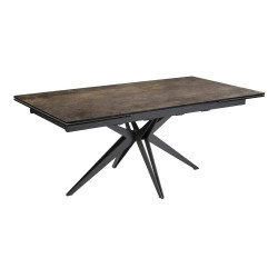 TABLE DE SALLE À MANGER PRIMEVÈRE EXTENSIBLE EN CÉRAMIQUE