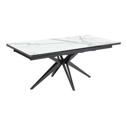 TABLE DE SALLE À MANGER PRIMEVÈRE EXTENSIBLE EN CÉRAMIQUE