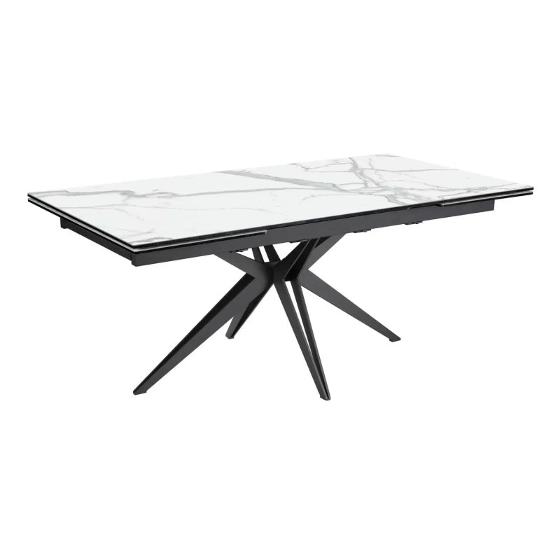 TABLE DE SALLE À MANGER PRIMEVÈRE EXTENSIBLE EN CÉRAMIQUE