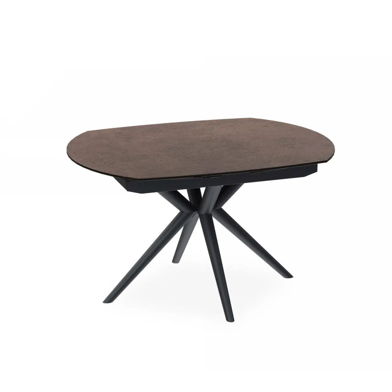 PETITE TABLE EN CÉRAMIQUE EXTENSIBLE OVALE NYMPHEA