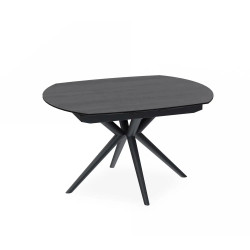 PETITE TABLE EN CÉRAMIQUE EXTENSIBLE OVALE NYMPHEA
