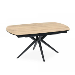 PETITE TABLE EN CÉRAMIQUE EXTENSIBLE OVALE NYMPHEA