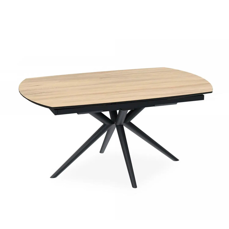 PETITE TABLE EN CÉRAMIQUE EXTENSIBLE OVALE NYMPHEA