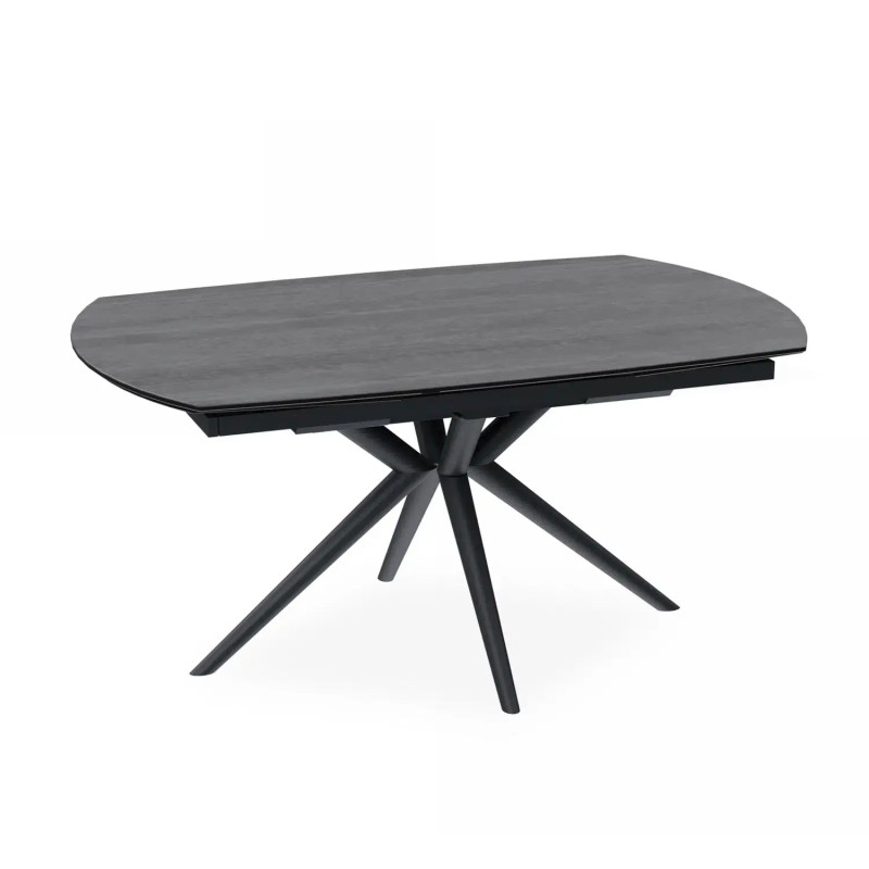 PETITE TABLE EN CÉRAMIQUE EXTENSIBLE OVALE NYMPHEA