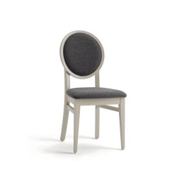 CHAISE MEDAILLON MODERNE ITALIENNE DAFNE