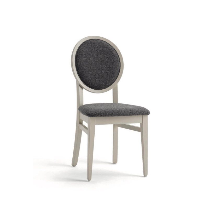 CHAISE MEDAILLON MODERNE ITALIENNE DAFNE