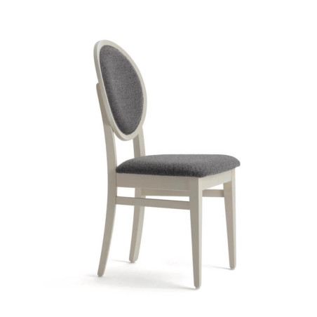 CHAISE MEDAILLON MODERNE ITALIENNE DAFNE