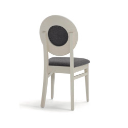 CHAISE MEDAILLON MODERNE ITALIENNE DAFNE