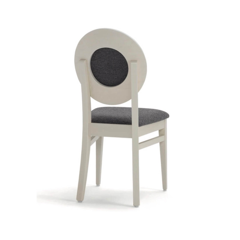 CHAISE MEDAILLON MODERNE ITALIENNE DAFNE