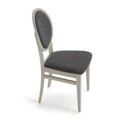 CHAISE MEDAILLON MODERNE ITALIENNE DAFNE