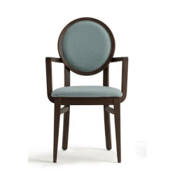 FAUTEUIL MEDAILLON MODERNE ITALIENNE DAFNE