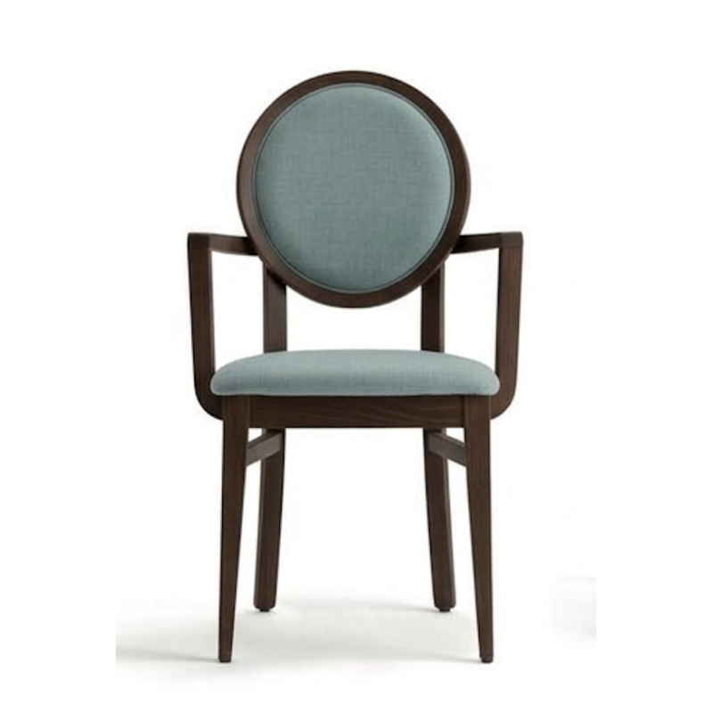 FAUTEUIL MEDAILLON MODERNE ITALIENNE DAFNE