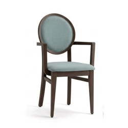 FAUTEUIL MEDAILLON MODERNE ITALIENNE DAFNE