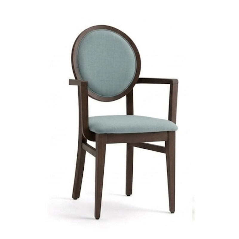 FAUTEUIL MEDAILLON MODERNE ITALIENNE DAFNE