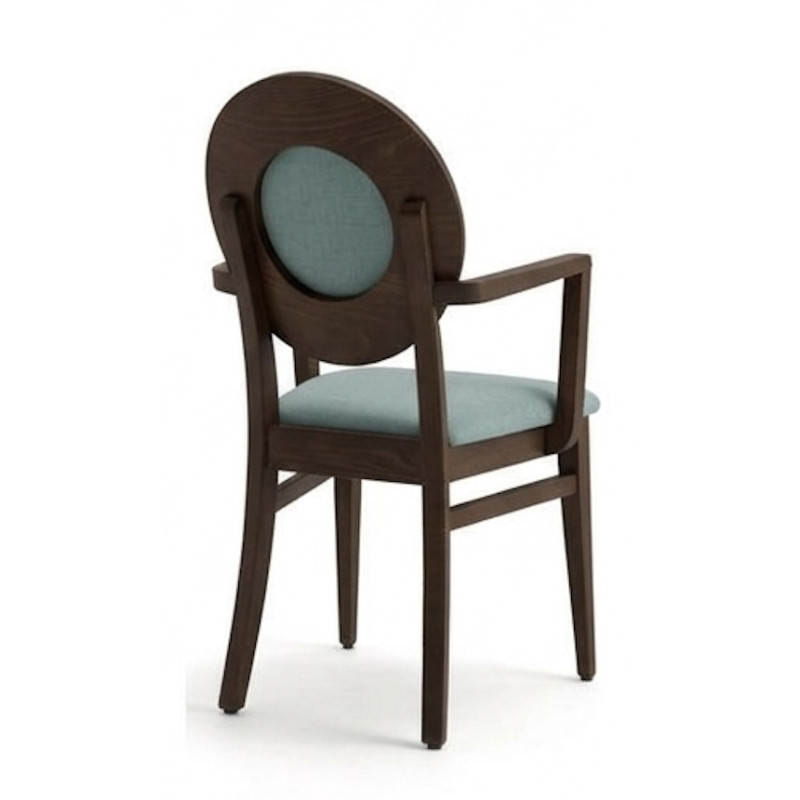 FAUTEUIL MEDAILLON MODERNE ITALIENNE DAFNE