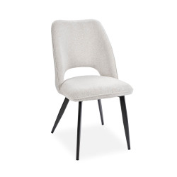 CHAISE NOLWEEN EN TISSU DÉCO MODERNE