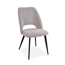 CHAISE NOLWEEN EN TISSU DÉCO MODERNE