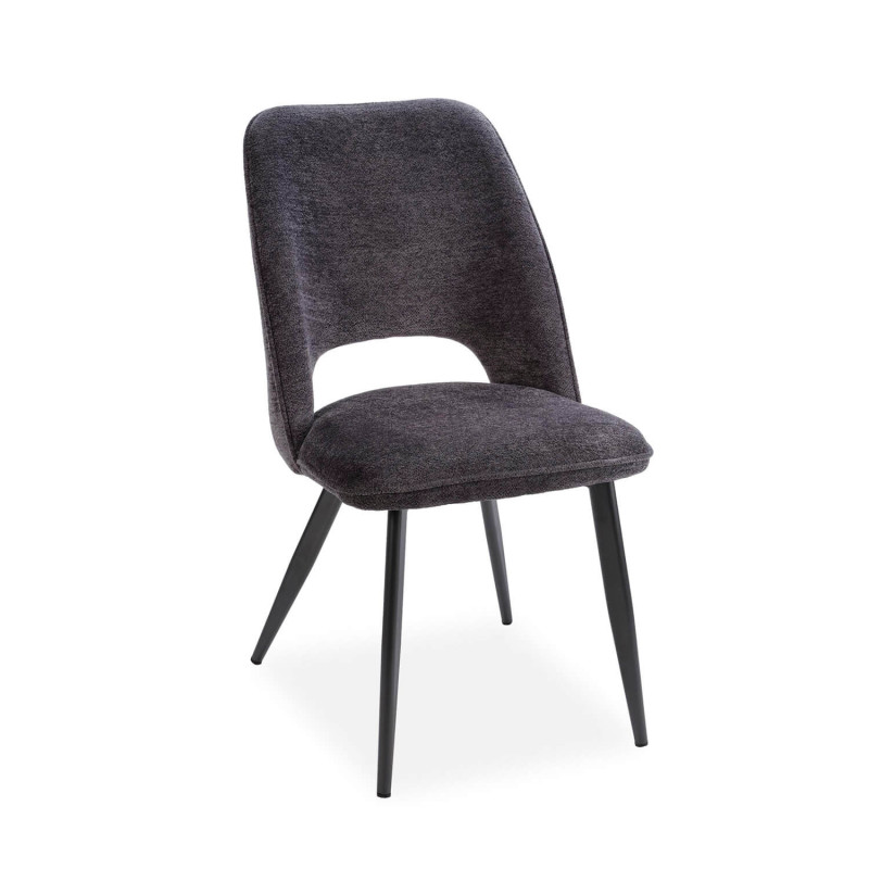CHAISE NOLWEEN EN TISSU DÉCO MODERNE
