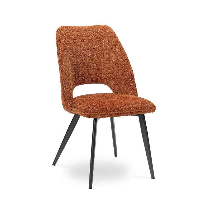 CHAISE NOLWEEN EN TISSU DÉCO MODERNE