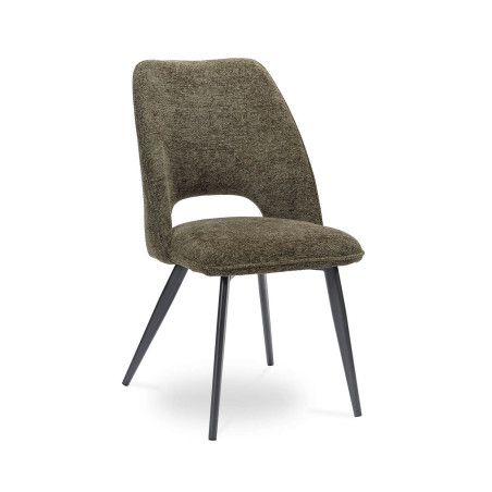 CHAISE NOLWEEN EN TISSU DÉCO MODERNE
