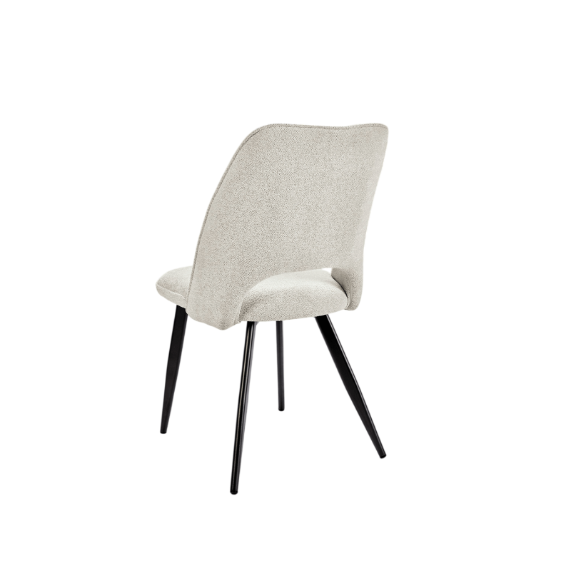 CHAISE NOLWEEN EN TISSU DÉCO MODERNE