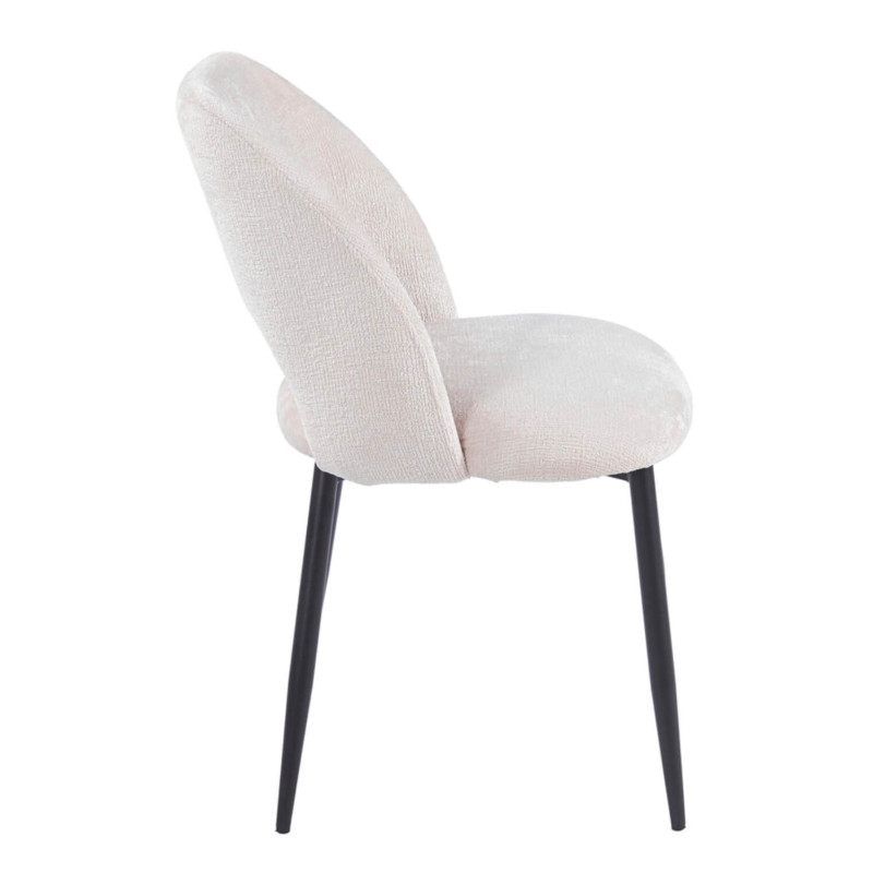 CHAISE CONTEMPORAINE EN TISSU ARLO